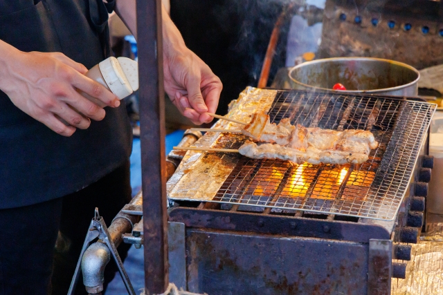 焼き鳥屋の画像